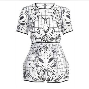 Alice McCall Space is only Noise Playsuit size 2